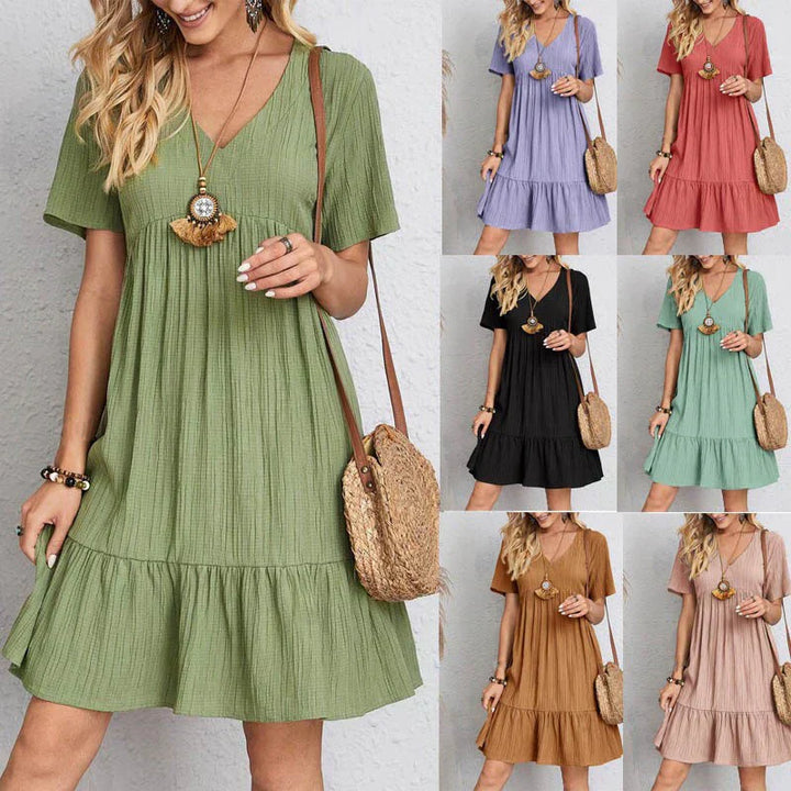 Solenne - Bohème Swing Kleid für