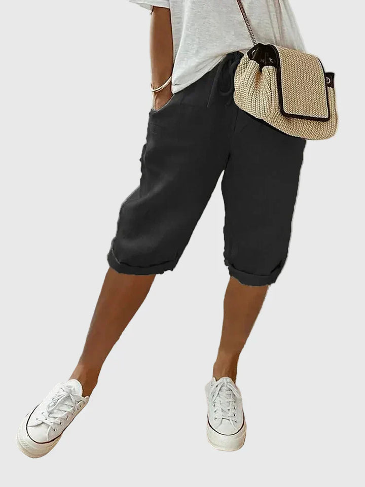 Nerina - Weich geschneiderte Komfort-Shorts