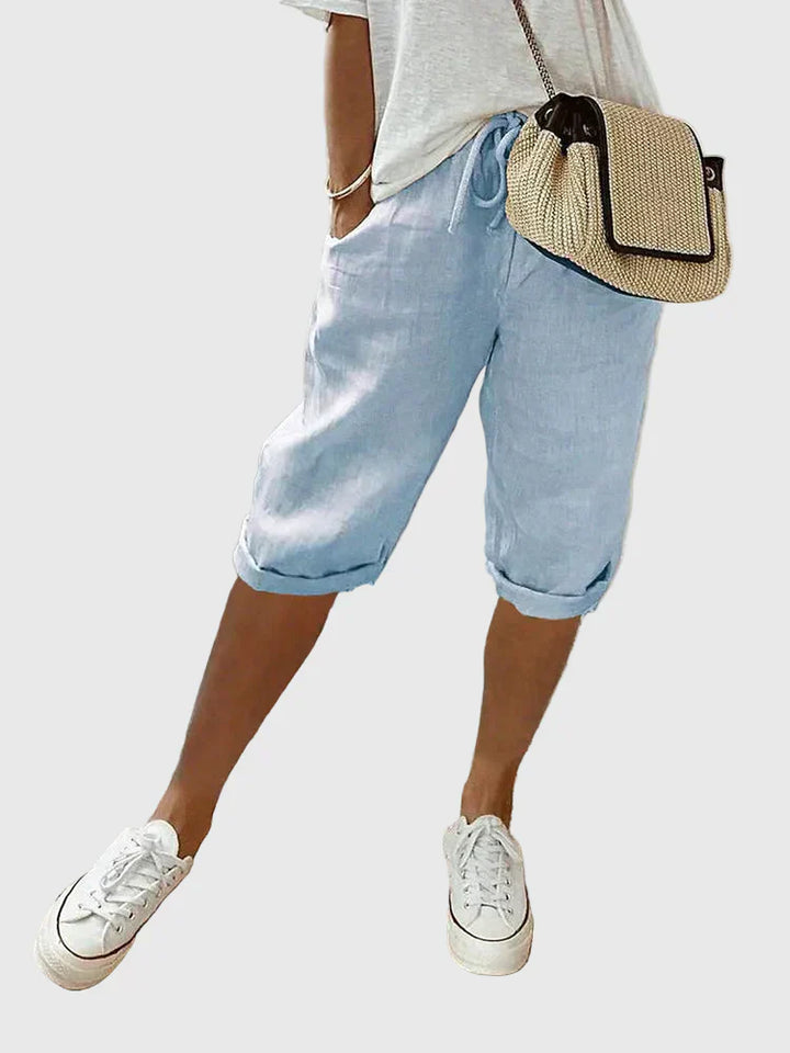 Nerina - Weich geschneiderte Komfort-Shorts