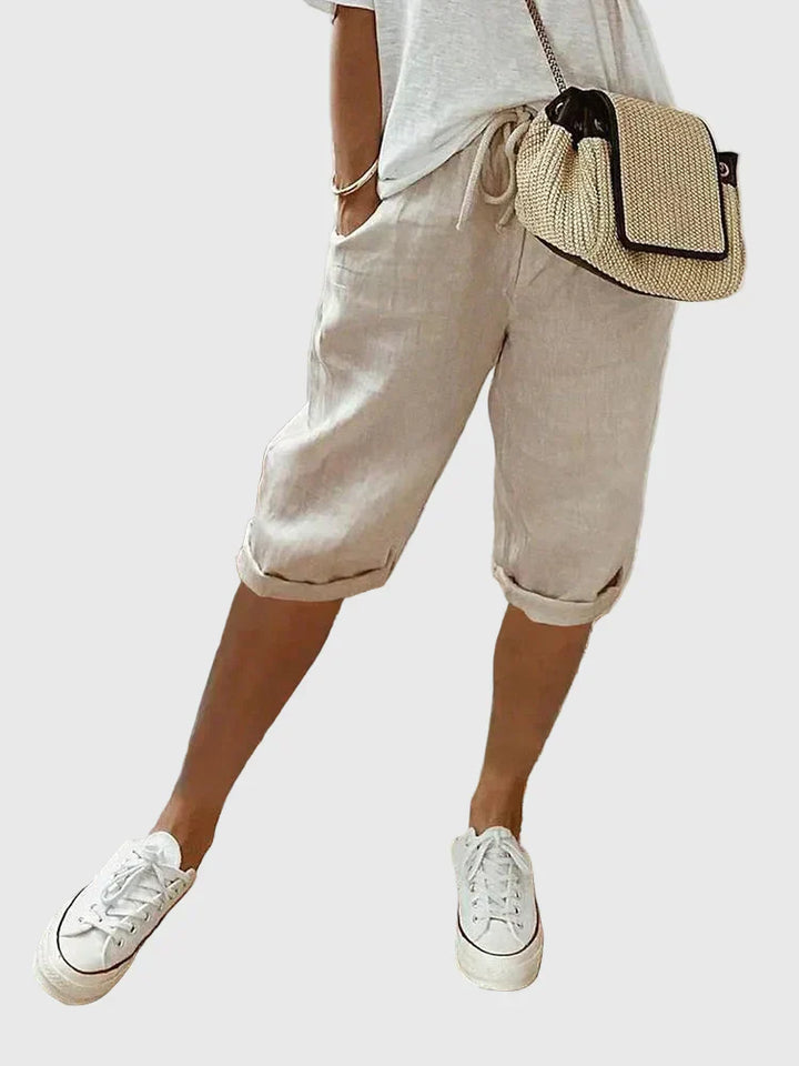 Nerina - Weich geschneiderte Komfort-Shorts