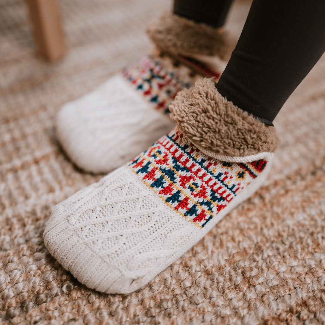 CozyFleece - Winter­socken (Fleece-gefüttert) (1+1 GRATIS)