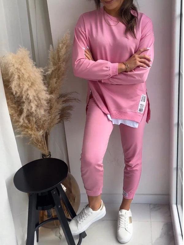 Agatta - Bequemes Sweatshirt- und Hosenset