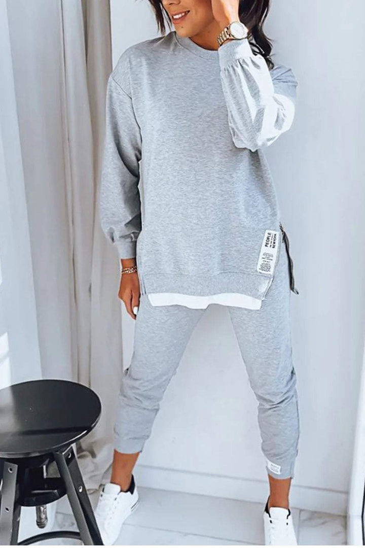 Agatta - Bequemes Sweatshirt- und Hosenset