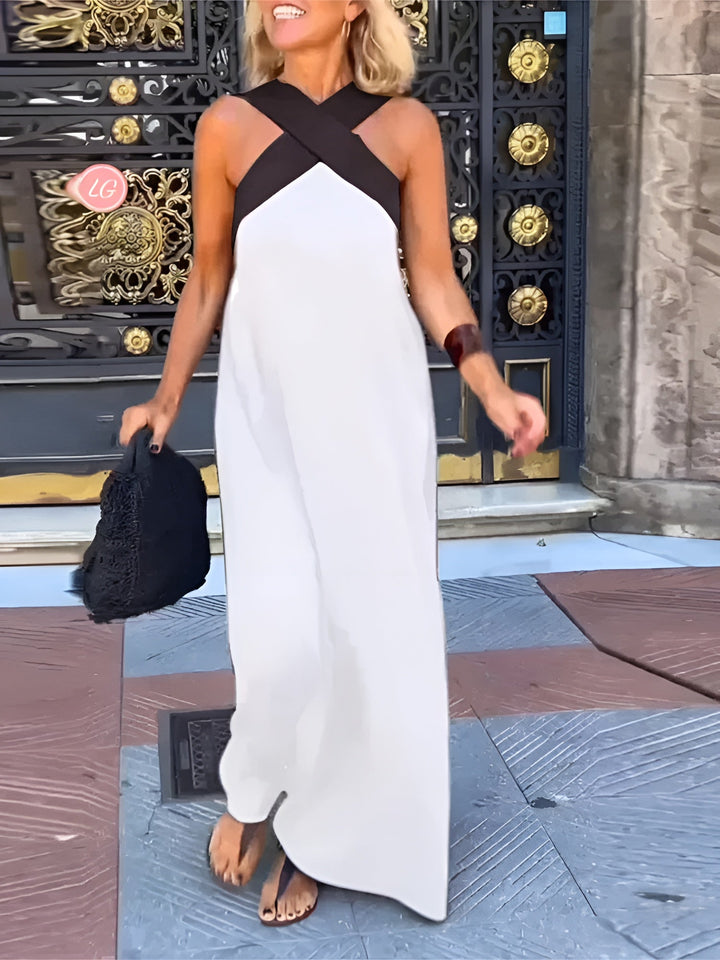 Delphine - Kleid mit überkreuztem Schnitt