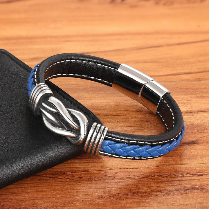 Movember Deluxe Armband für Männer - Unterstützig im Kampf gege