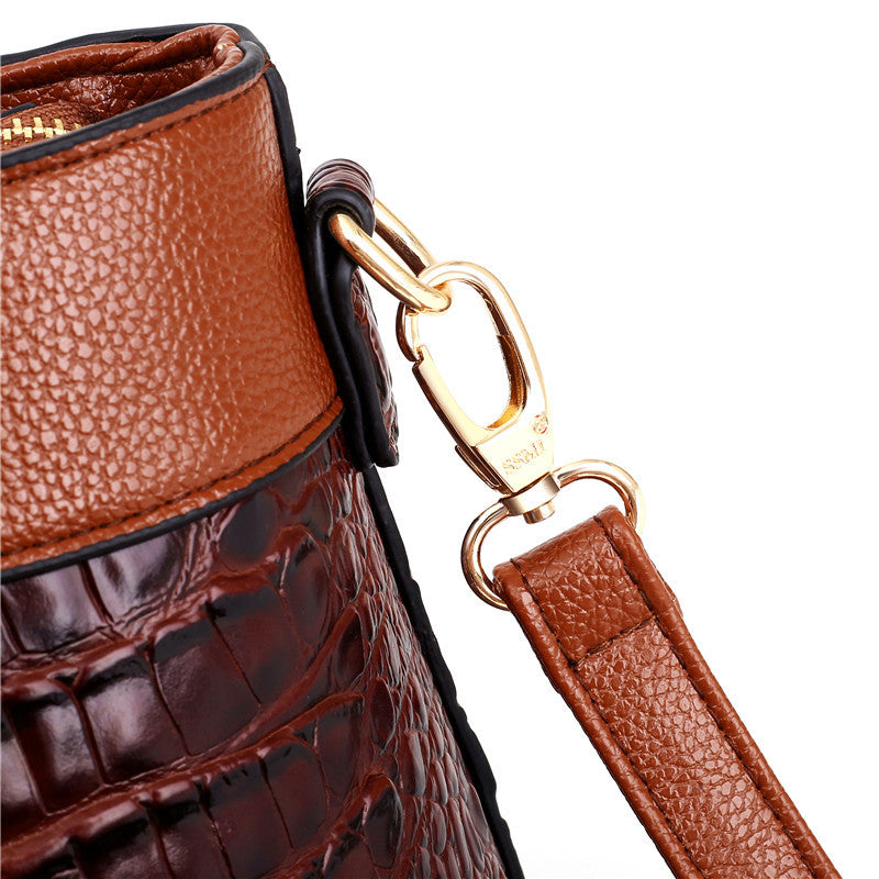 Frances - Klassische Heritage Leder-Umhängetasche