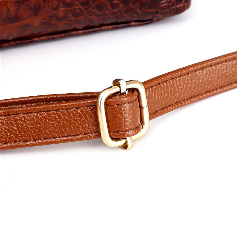 Frances - Klassische Heritage Leder-Umhängetasche