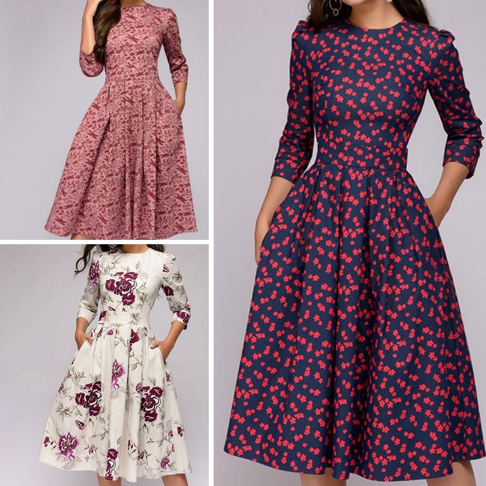SIBYLLE I FLORALES KLEID