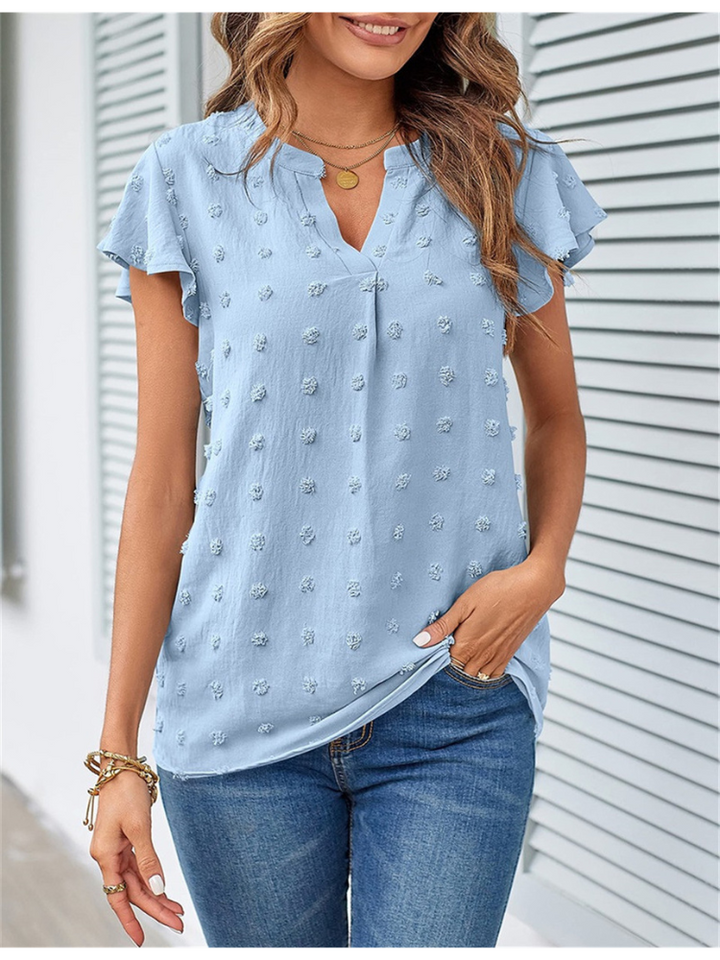 Hannah - Bluse mit Patchwork und
