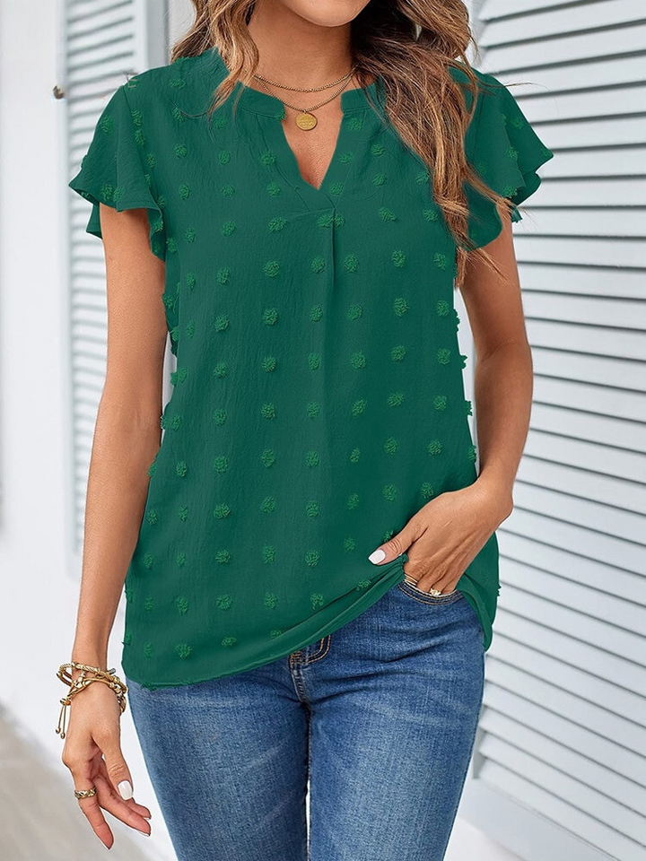 Hannah - Bluse mit Patchwork und