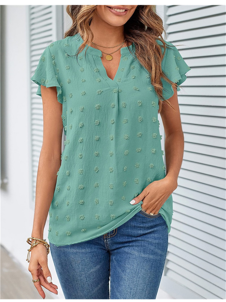 Hannah - Bluse mit Patchwork und