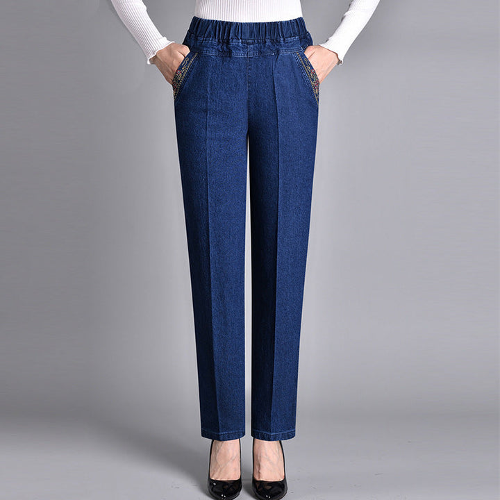 Adriana - Damenjeans mit Seitentaschen und