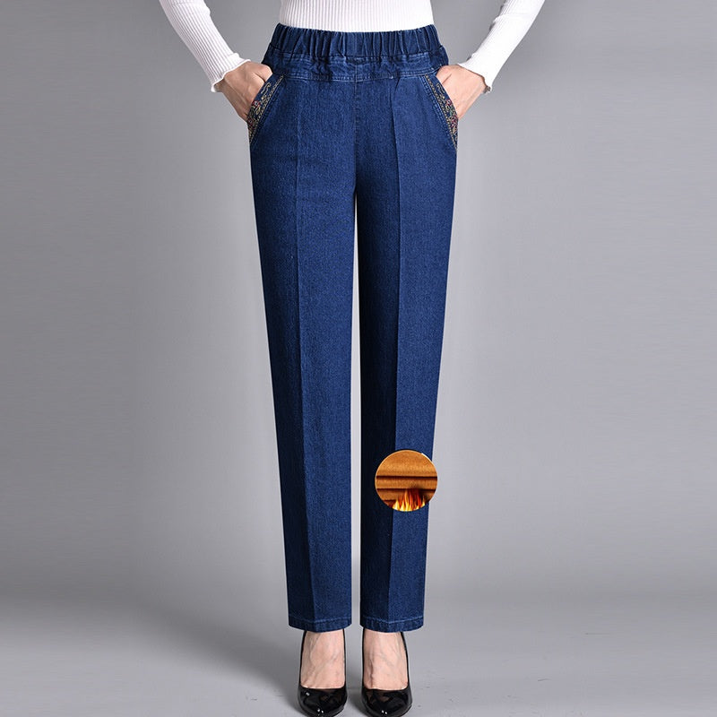 Adriana - Damenjeans mit Seitentaschen und