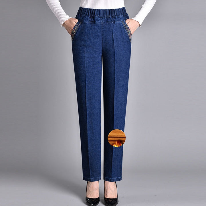 Adriana - Damenjeans mit Seitentaschen und