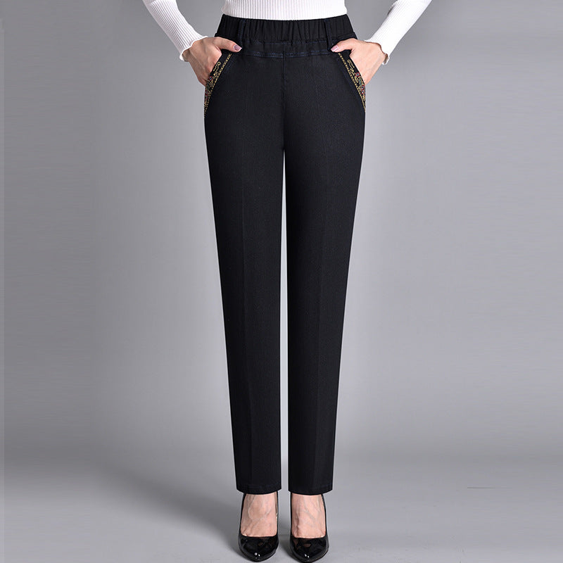 Adriana - Damenjeans mit Seitentaschen und