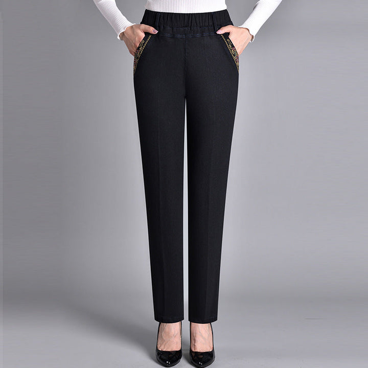 Adriana - Damenjeans mit Seitentaschen und