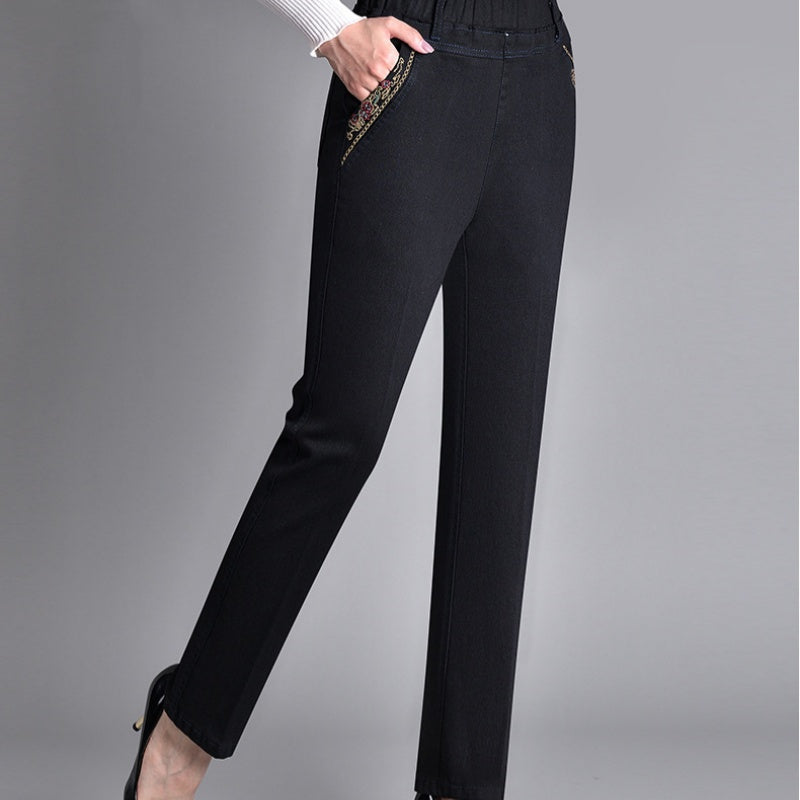 Adriana - Damenjeans mit Seitentaschen und
