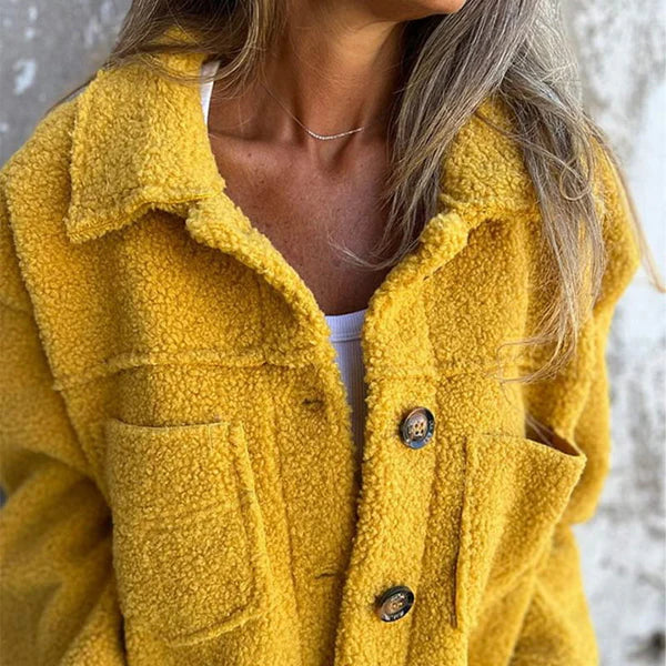 Dion - Kurze Wolljacke mit Revers