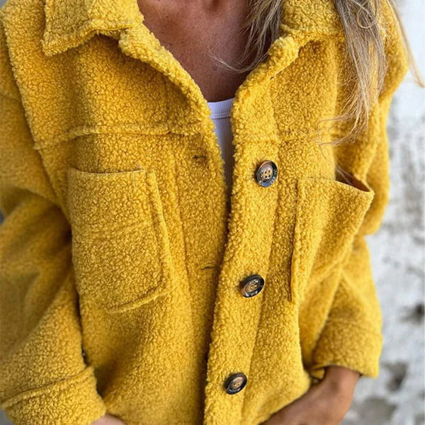 Dion - Kurze Wolljacke mit Revers