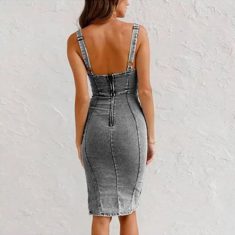 MINNA I FIGURBETONTES KLEID AUS
