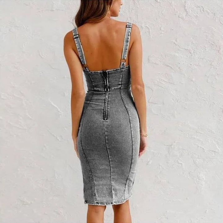 MINNA I FIGURBETONTES KLEID AUS