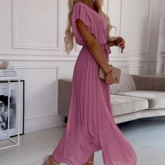 FRIDA I PLISSIERTES KLEID MIT