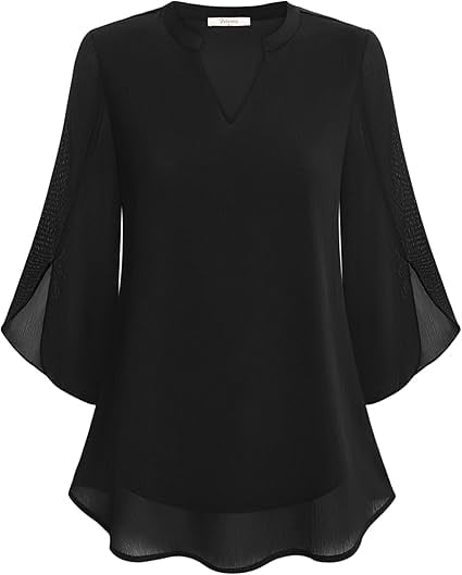 Zanyelle - Weich fallende Bluse in