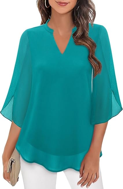 Zanyelle - Weich fallende Bluse in