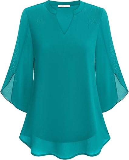 Zanyelle - Weich fallende Bluse in