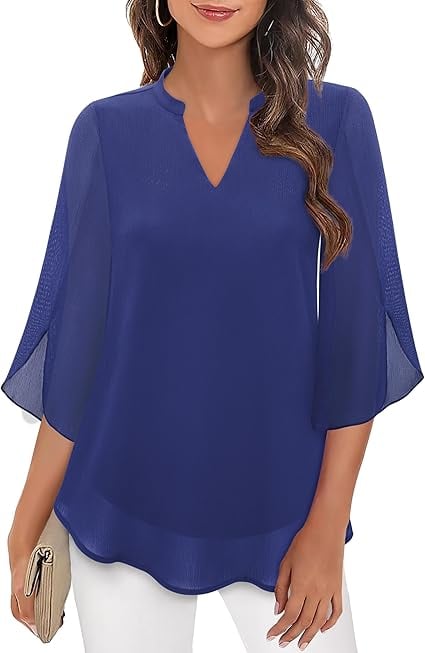 Zanyelle - Weich fallende Bluse in
