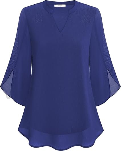 Zanyelle - Weich fallende Bluse in