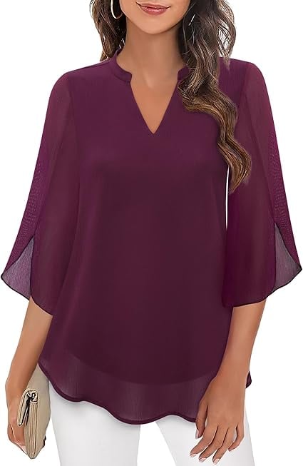 Zanyelle - Weich fallende Bluse in