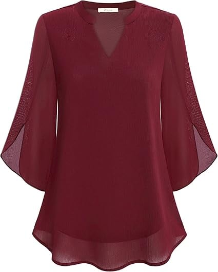 Zanyelle - Weich fallende Bluse in