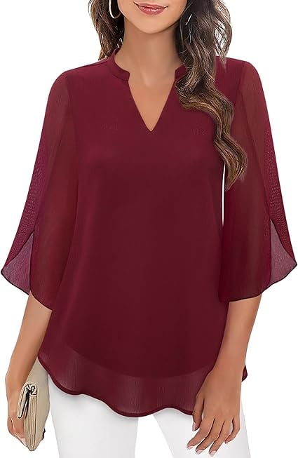 Zanyelle - Weich fallende Bluse in