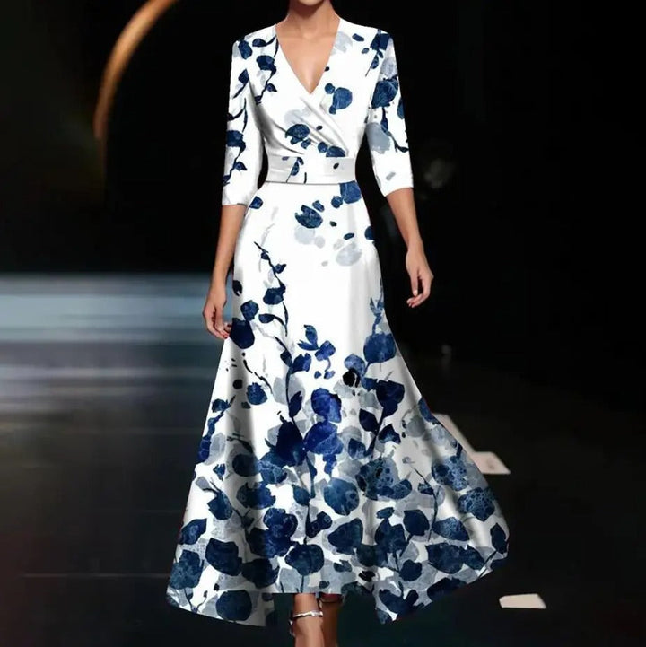 Aria - Chic Kleid mit Blumendruck